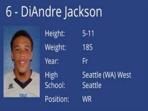 6 Diandre Jackson 5 11 180 Wr Punch Your Ticket To College